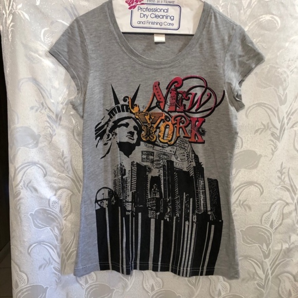 Self Esteem Gray New York T-Shirt
